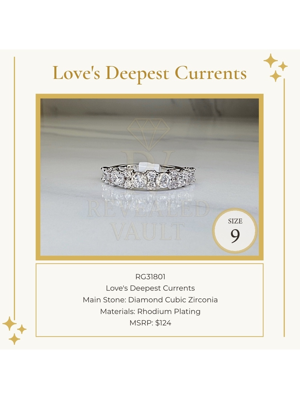 Love's Deepest Currents- Size 9 - OG